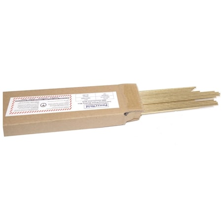 Powerweld Brazing Rod, Low Fuming Bare Bronze, RBCuZnC, 18 x 36, 1 lb BB18